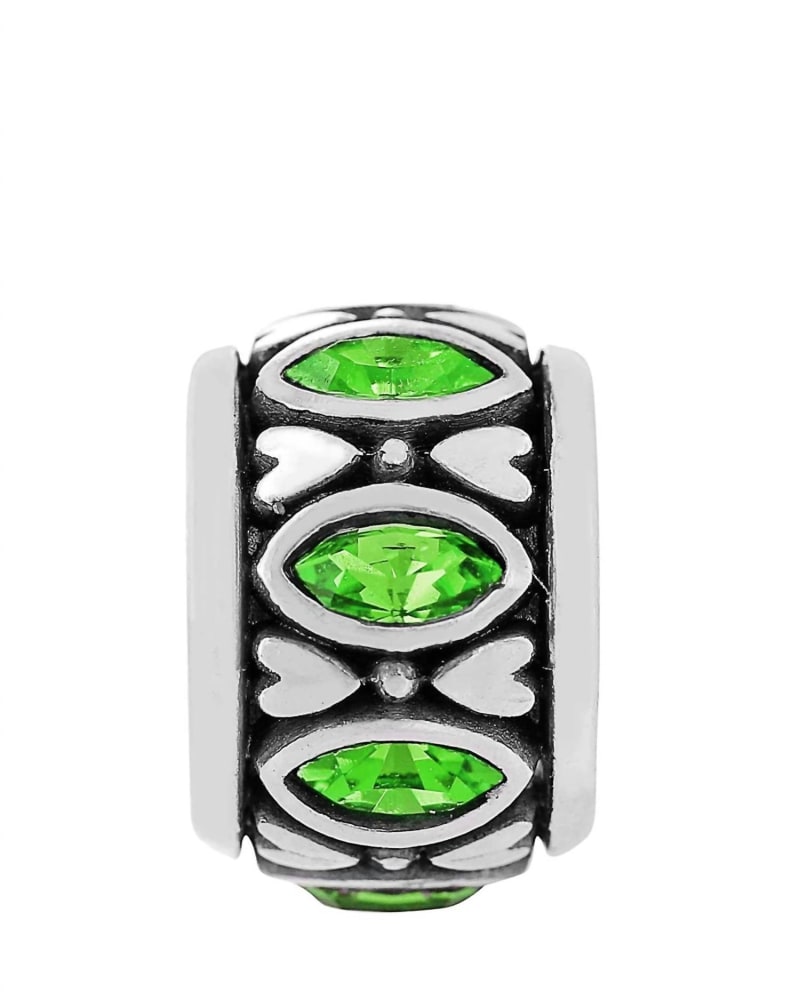Front of a size O/S Marquesa Spacer in Peridot in Peridot by Brighton. | dia_product_style_image_id:329610